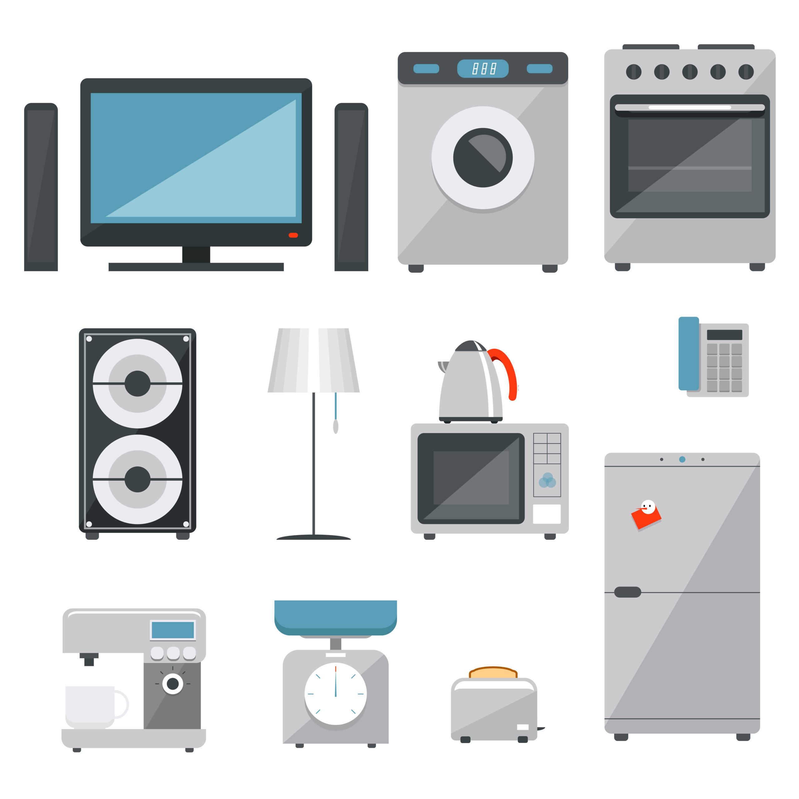 household appliances www.freepik.com