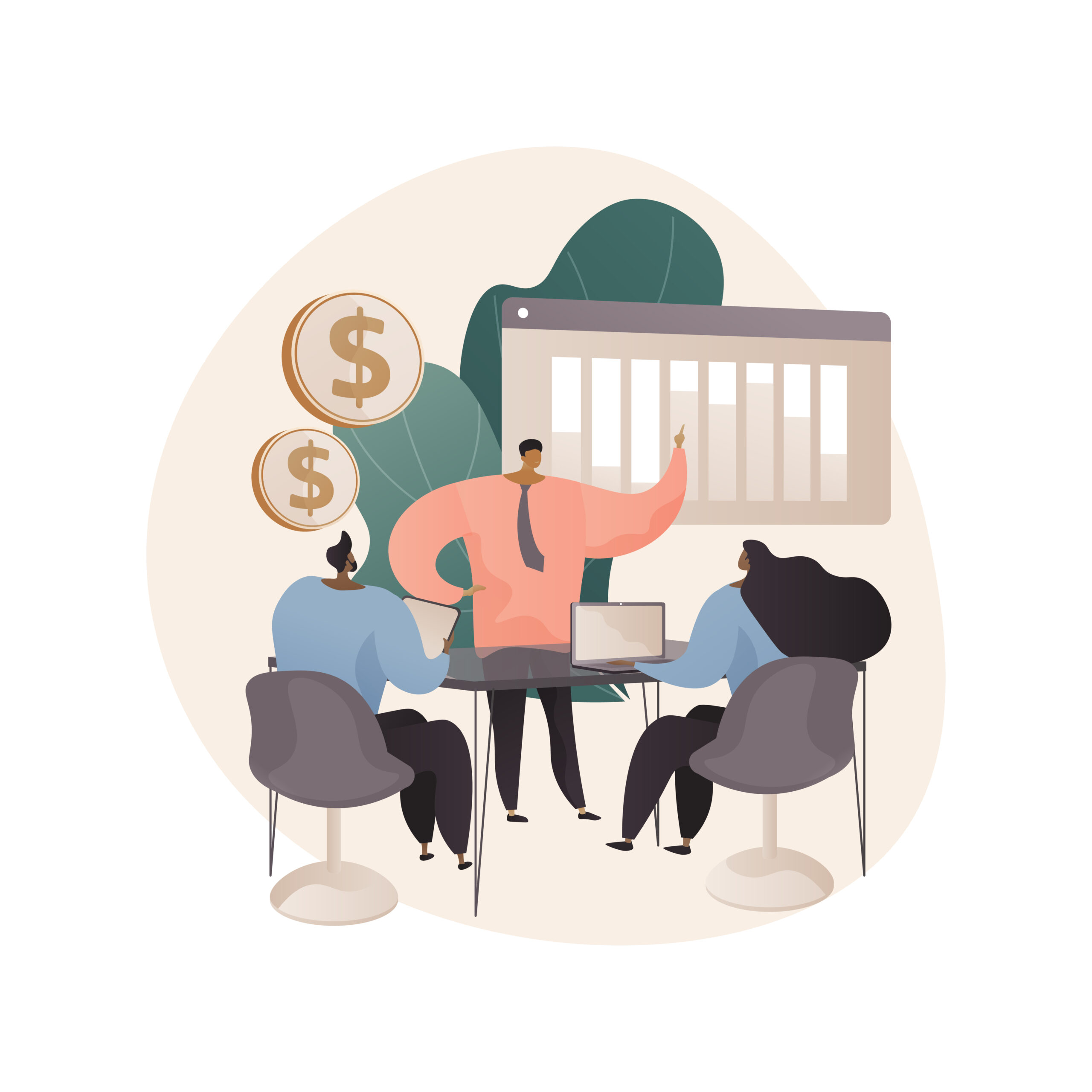 Business briefing abstract concept vector illustration. www.freepik.com